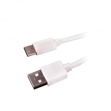 Καλώδιο USB A to USB Type-C, άσπρο 1m