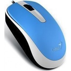 GENIUS MOUSE DX-120, WIRED, USB, OPTICAL, BLUE
