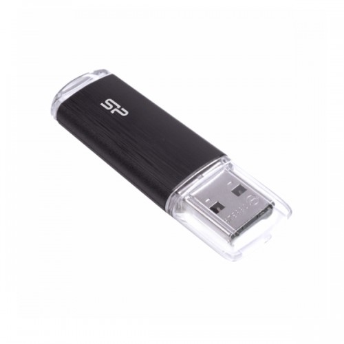 SILICON POWER USB 2.0 Flash Disk 16GB μαύρο