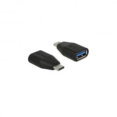 DELOCK Adaptor SuperSpeed USB 10 Gbps USB Type -C male Type-A female 