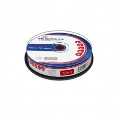 MR235 MediaRange CD-RW 80min 12x cakebox of 10pcs