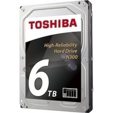 TOSHIBA HDD 3,5" 6TB NAS N300 HDWN160UZSVA