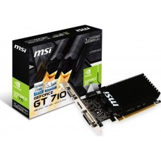 MSI VGA PCI-E NVIDIA GF GT 710 (GT710-1GD3HLP)