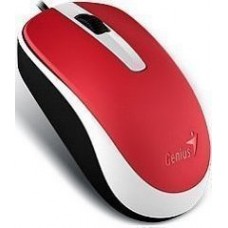GENIUS MOUSE DX-120, WIRED, USB, OPTICAL, RED
