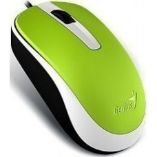 GENIUS MOUSE DX-120, WIRED, USB, OPTICAL, GREEN